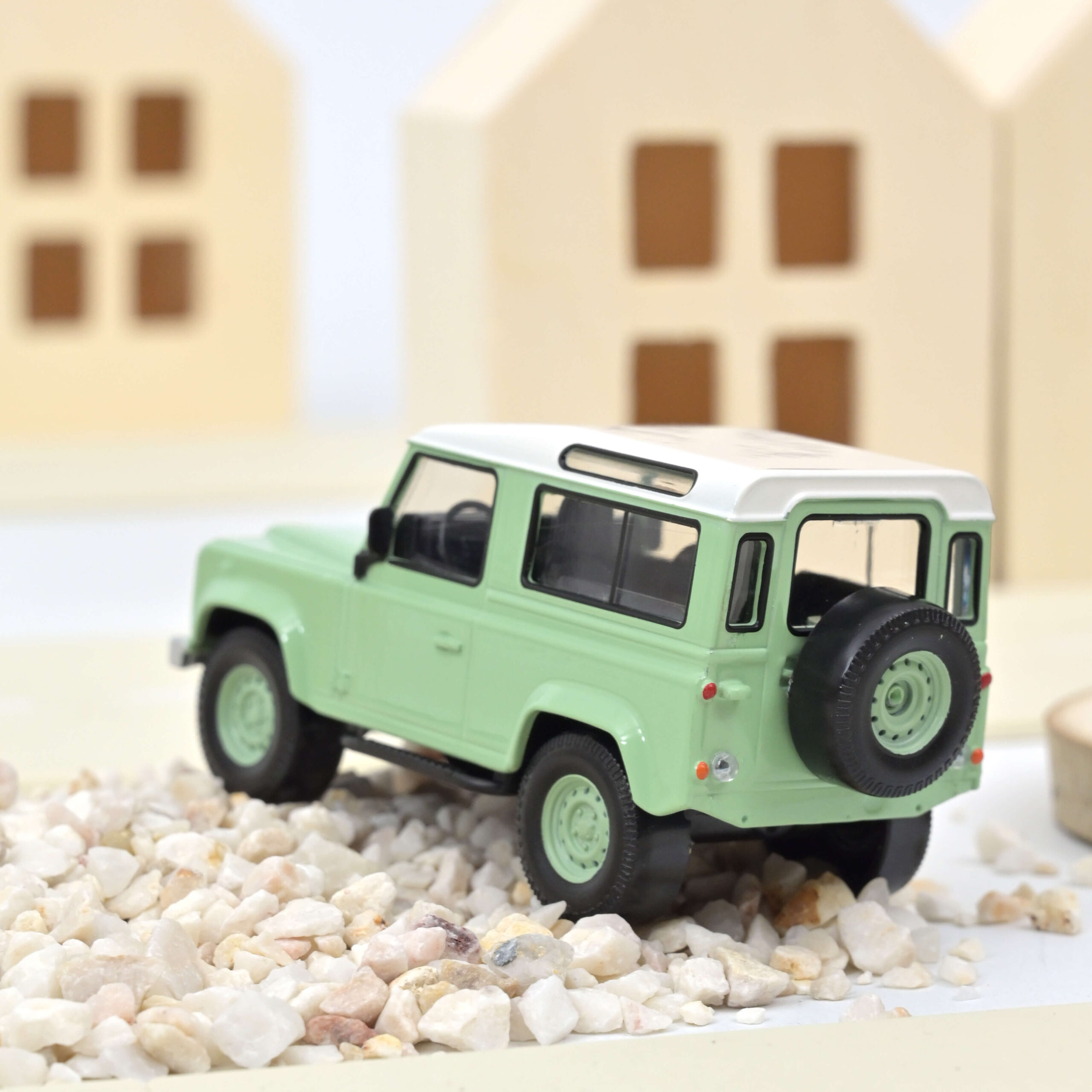 Land Rover Defender 1995 - Green & White - Slika 4