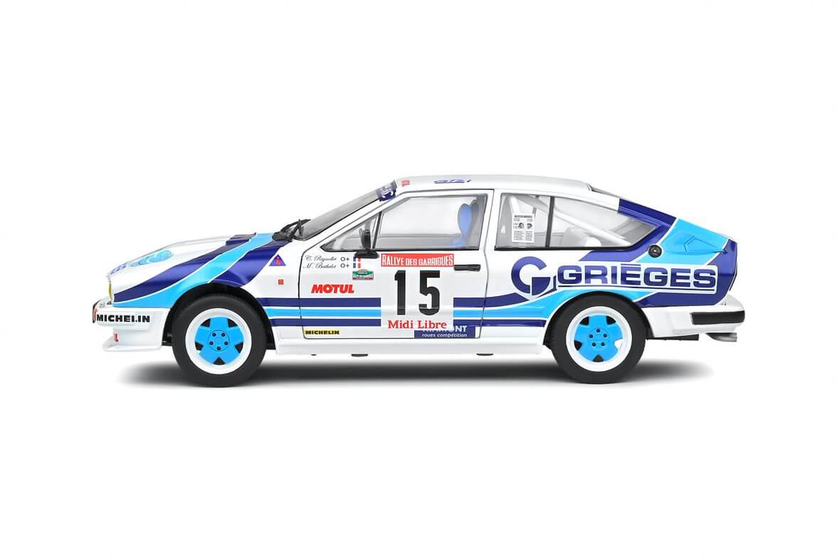 ALFA ROMEO GTV6 - RALLYE DES GARRIGUES 1986 -C.RIGOLLET/M.BATHELOT - Slika 9