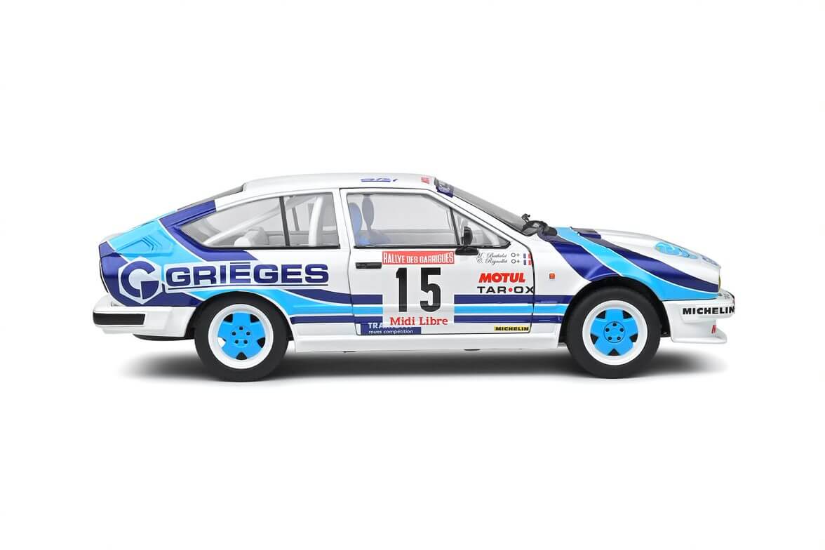 ALFA ROMEO GTV6 - RALLYE DES GARRIGUES 1986 -C.RIGOLLET/M.BATHELOT - Slika 10