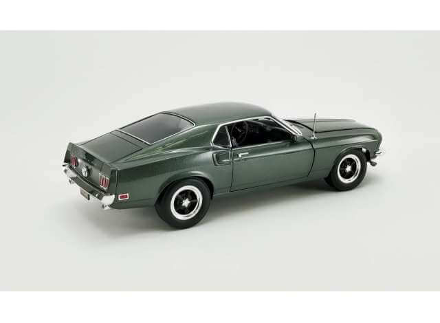 Ford Mustang *bullet* street fighter, custom dark green with dark grey street fighter wheel 1969 - Slika 6