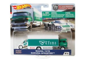 Mazda 787b (efini Mazda racing) & a Sakura sprinter truck