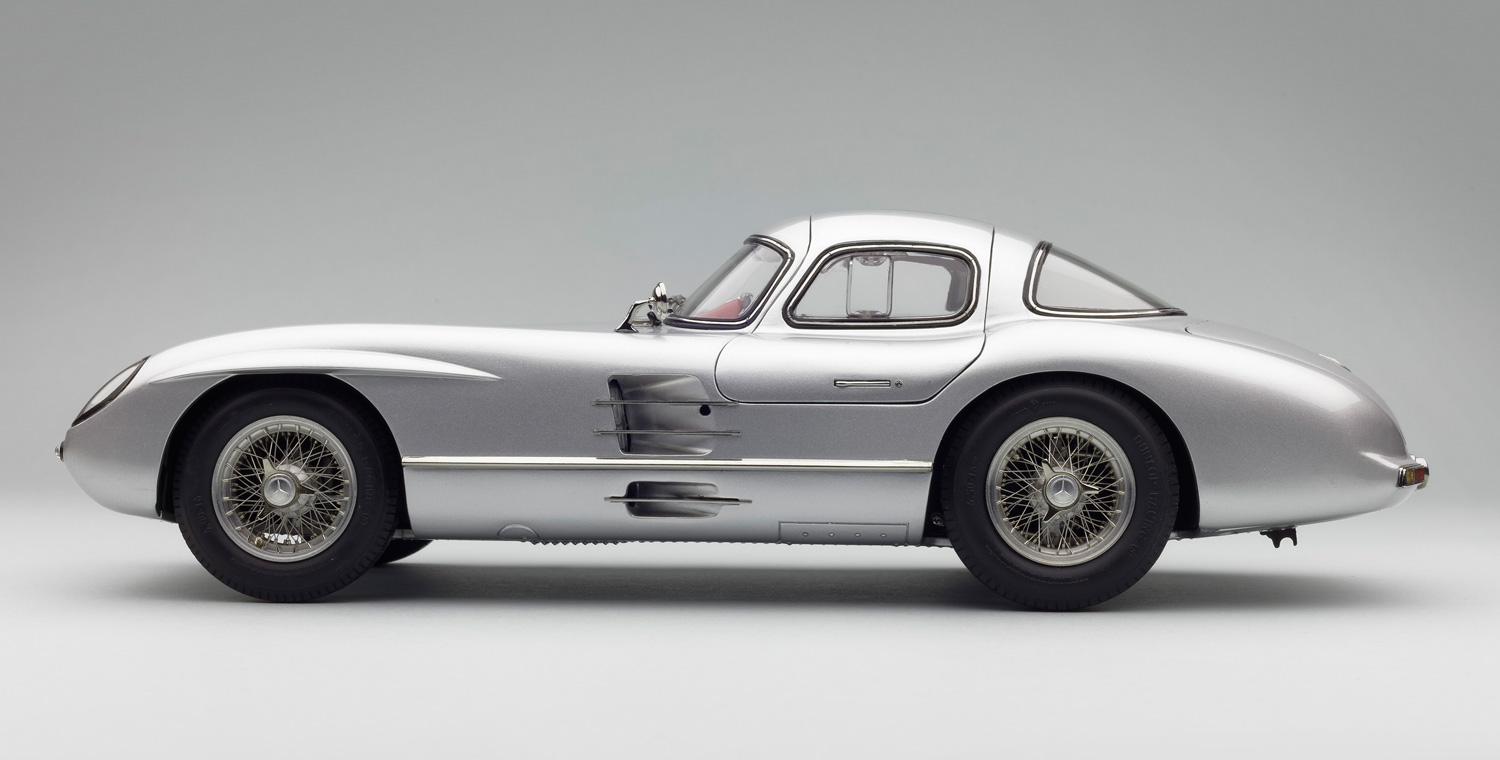 CMC Mercedes-Benz 300 SLR Coupé, 1955, red interior - Slika 8