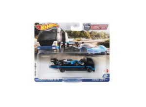 Volkswagen ID R & Aero Lift Truck, blue/black
