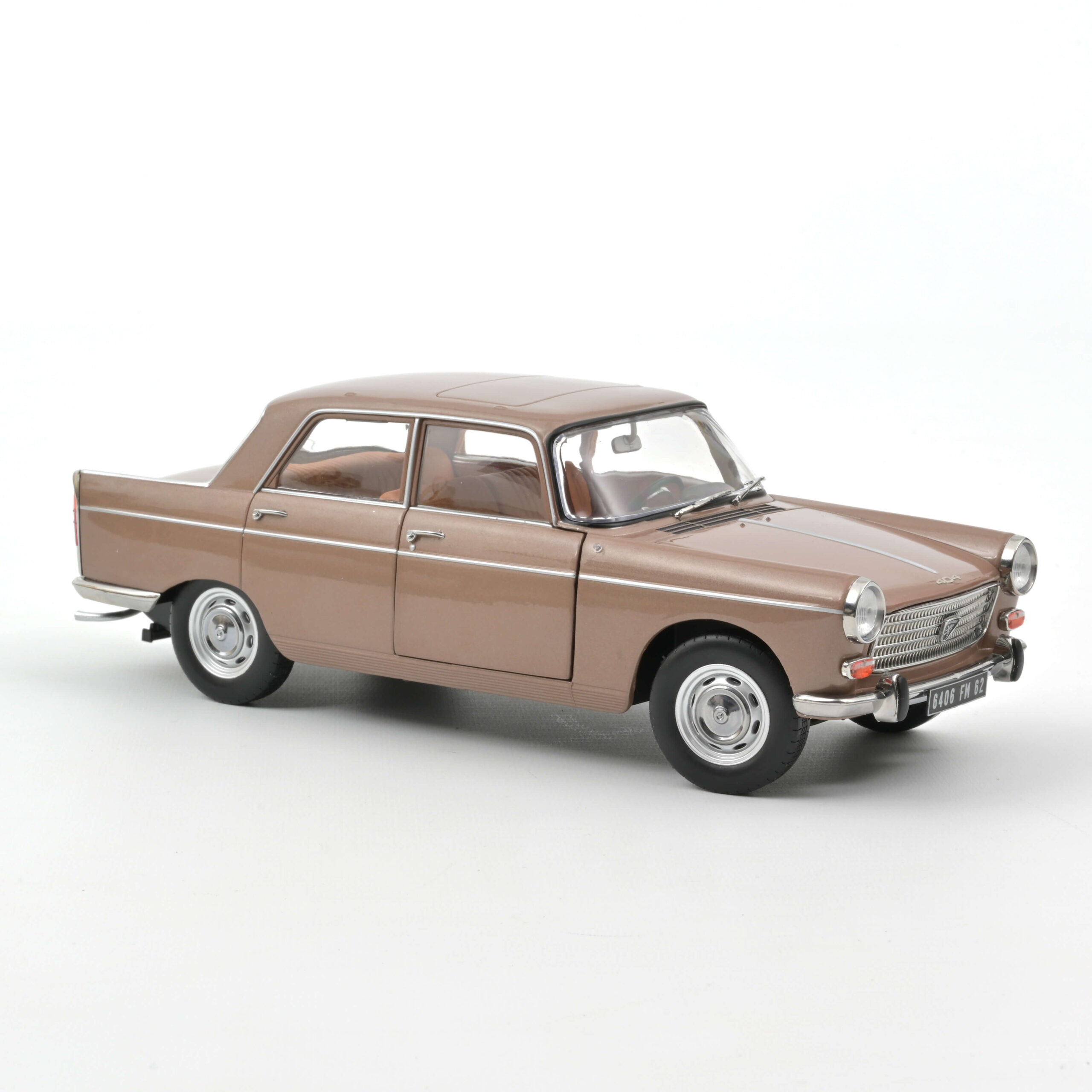 Peugeot 404 1965 Brown metallic with Caravan Hénon - Slika 3