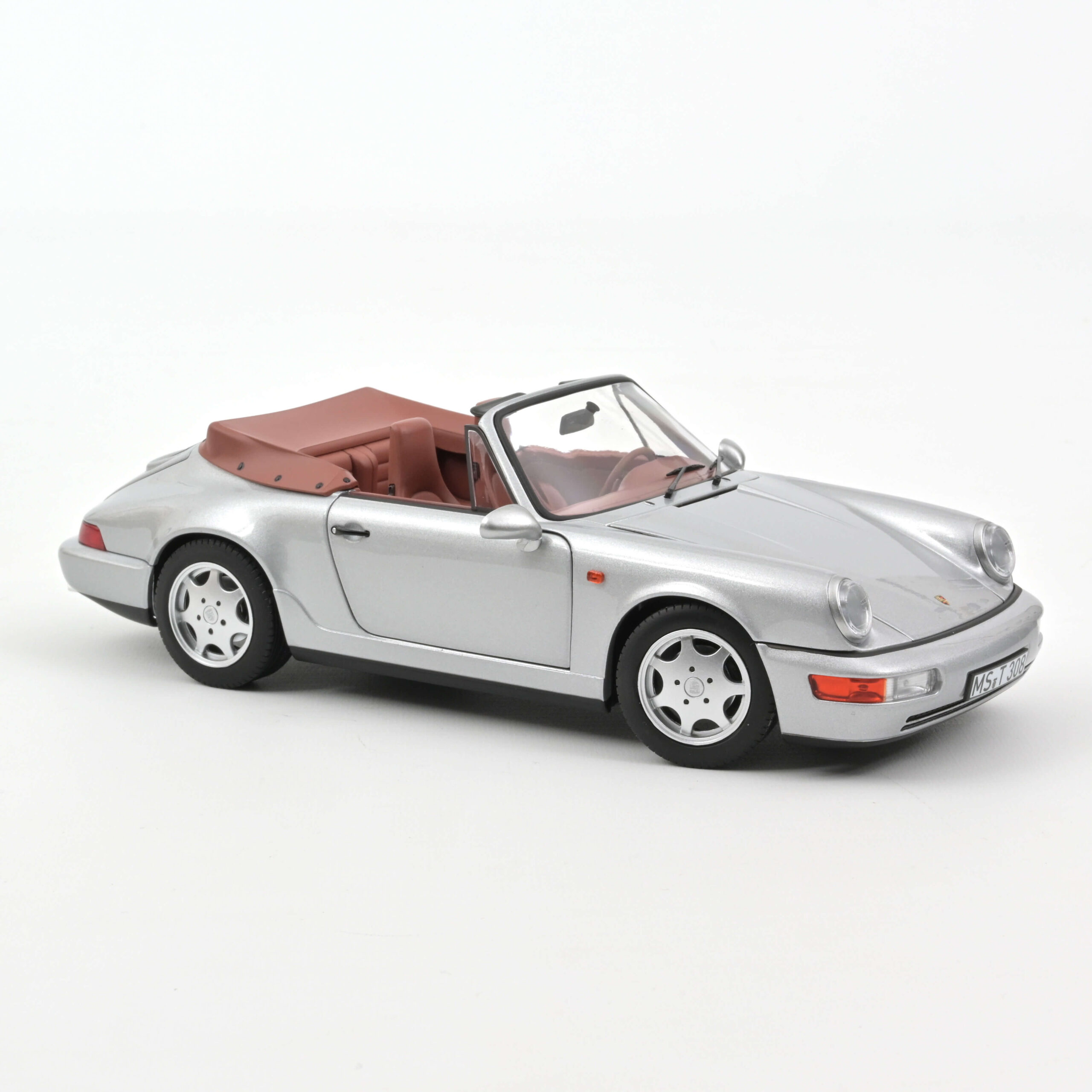 Porsche 911 Carrera 2 Cabriolet 1990 Silver