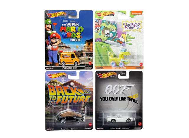 Retro Entertainment Assortment 978P Mix box with 4 pcs.
