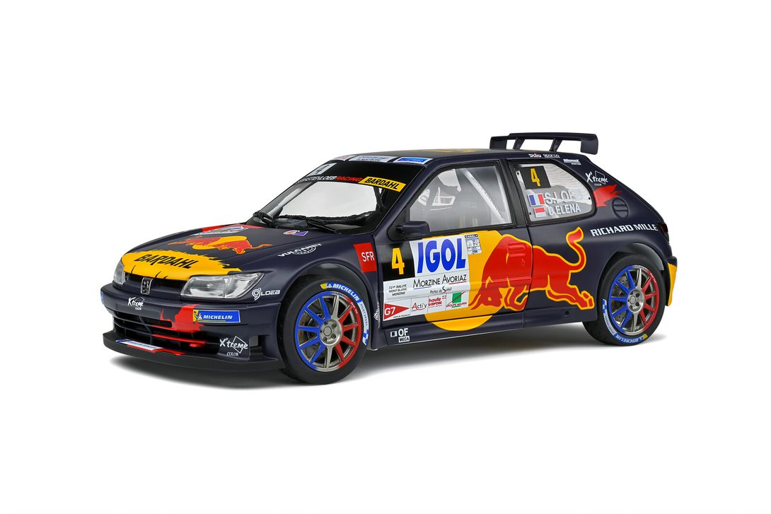 PEUGEOT 306 MAXI BLACK RALLYE DU MONT BLANC S. Loeb / D. Elena 2021