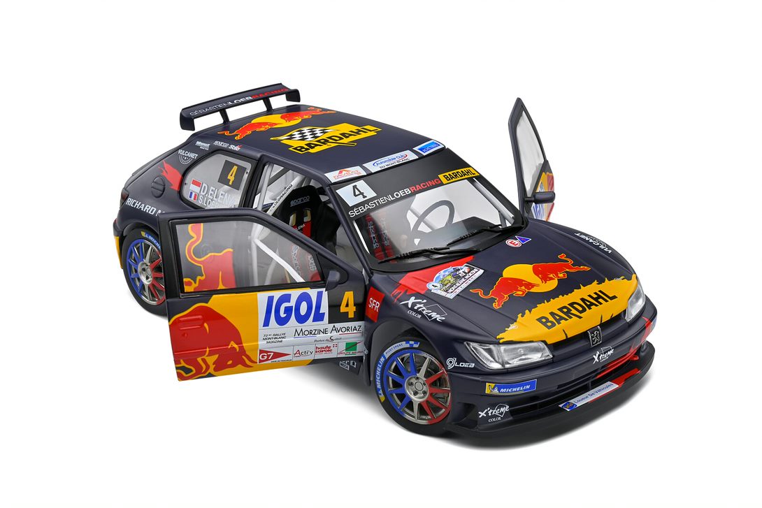 PEUGEOT 306 MAXI BLACK RALLYE DU MONT BLANC S. Loeb / D. Elena 2021 - Slika 3