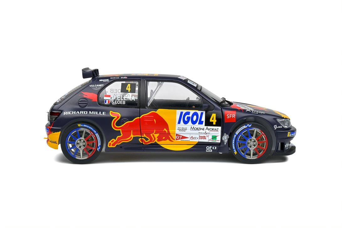 PEUGEOT 306 MAXI BLACK RALLYE DU MONT BLANC S. Loeb / D. Elena 2021 - Slika 6