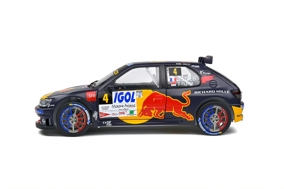 PEUGEOT 306 MAXI BLACK RALLYE DU MONT BLANC S. Loeb / D. Elena 2021 - Slika 7