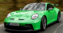 PORSCHE 992 GT3 GREEN