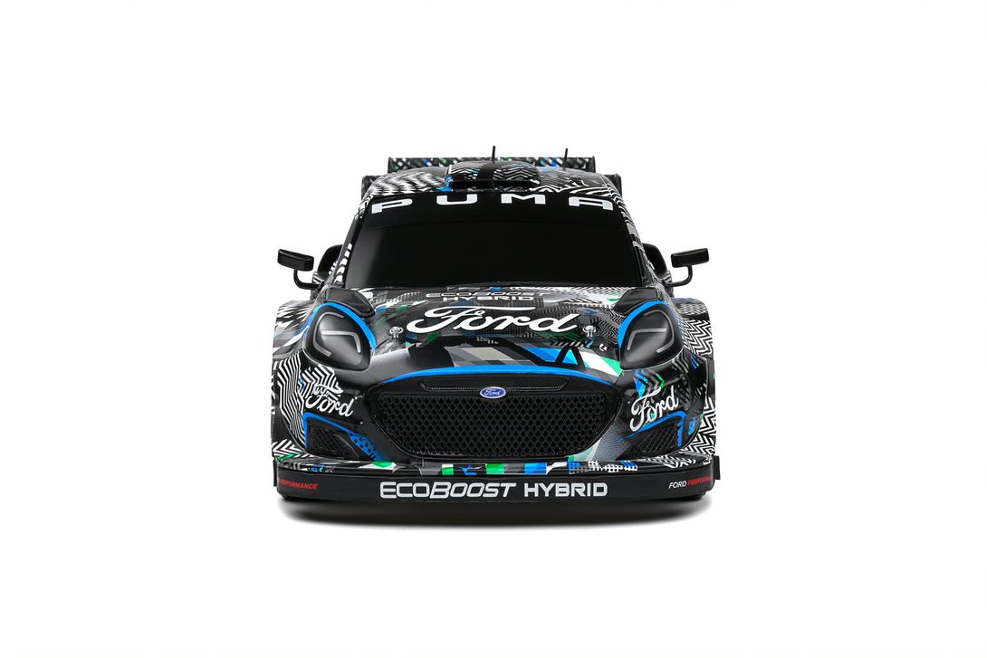 FORD PUMA RALLY1 HYBRID BLACK GOODWOOD FESTIVAL OF SPEED 2021