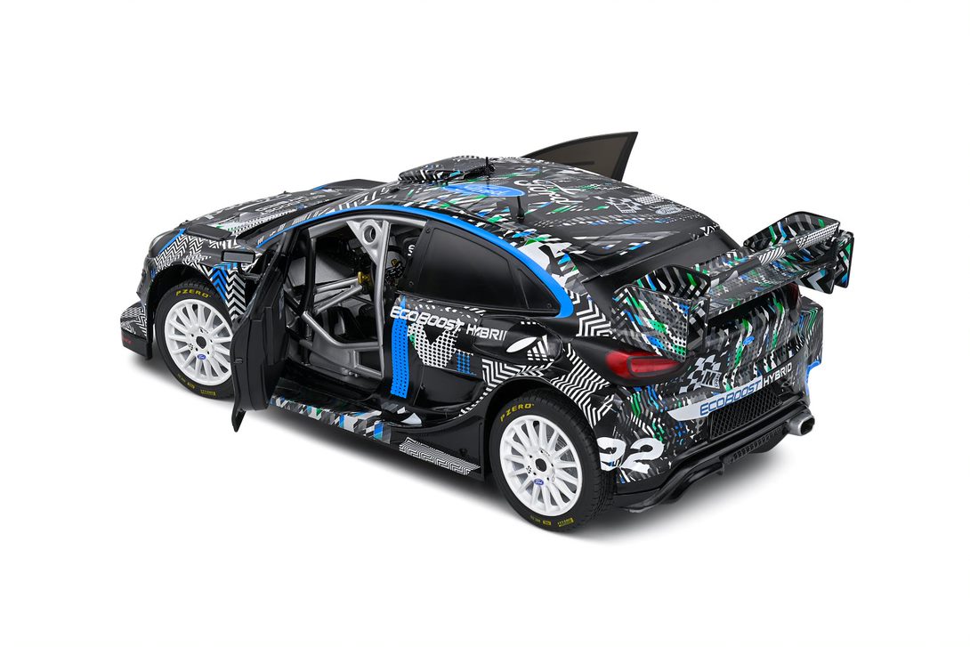 FORD PUMA RALLY1 HYBRID BLACK GOODWOOD FESTIVAL OF SPEED 2021 - Slika 7