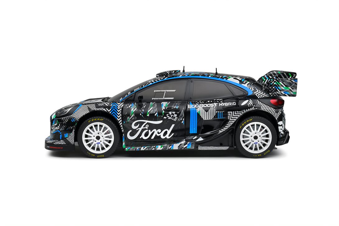 FORD PUMA RALLY1 HYBRID BLACK GOODWOOD FESTIVAL OF SPEED 2021 - Slika 10