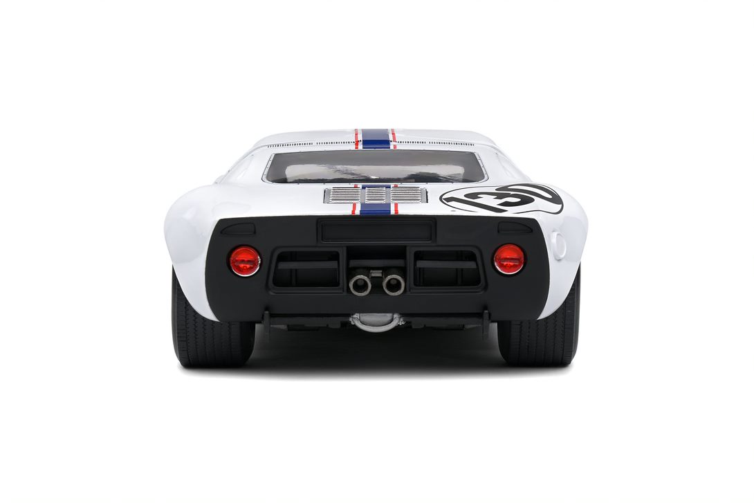 FORD GT40 MK1 WHITE #130 H.GREDER / J.M.GIORGI TARGA FLORIO 1967 - Slika 5