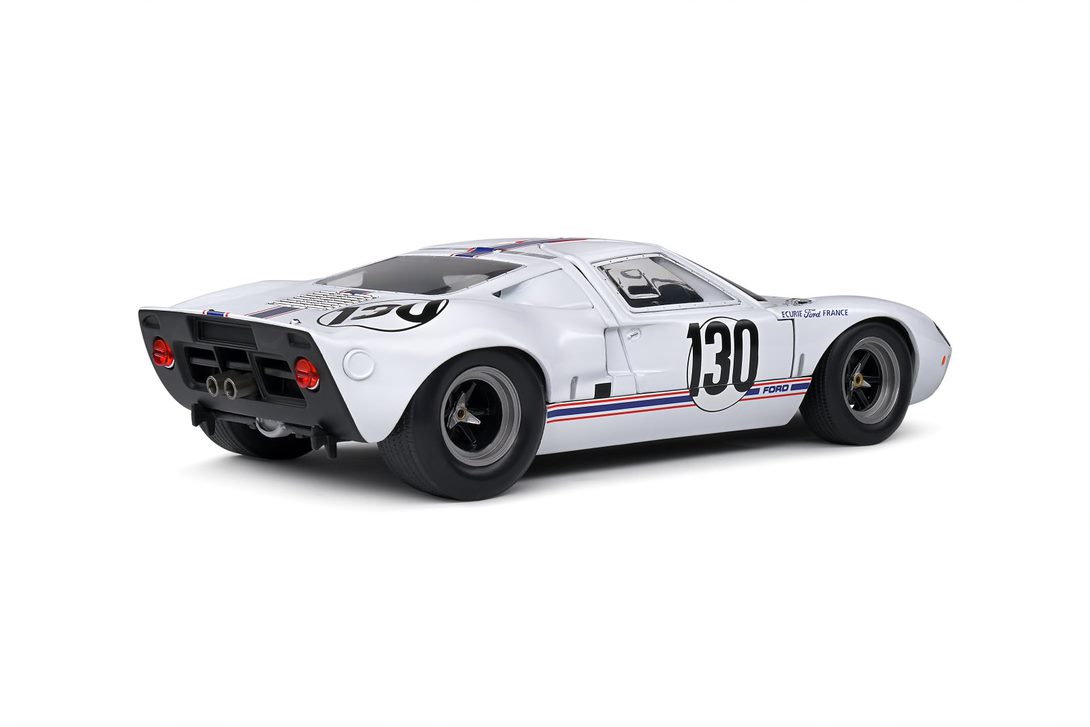 FORD GT40 MK1 WHITE #130 H.GREDER / J.M.GIORGI TARGA FLORIO 1967 - Slika 7