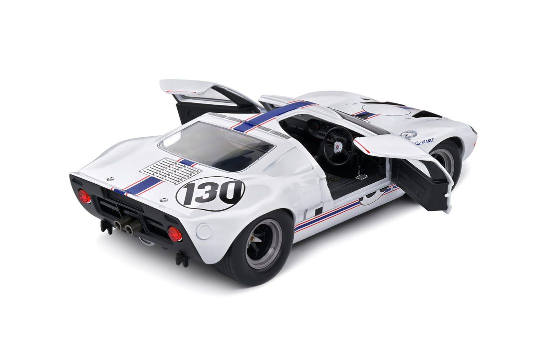 FORD GT40 MK1 WHITE #130 H.GREDER / J.M.GIORGI TARGA FLORIO 1967 - Slika 9