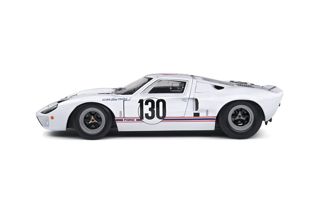 FORD GT40 MK1 WHITE #130 H.GREDER / J.M.GIORGI TARGA FLORIO 1967 - Slika 10