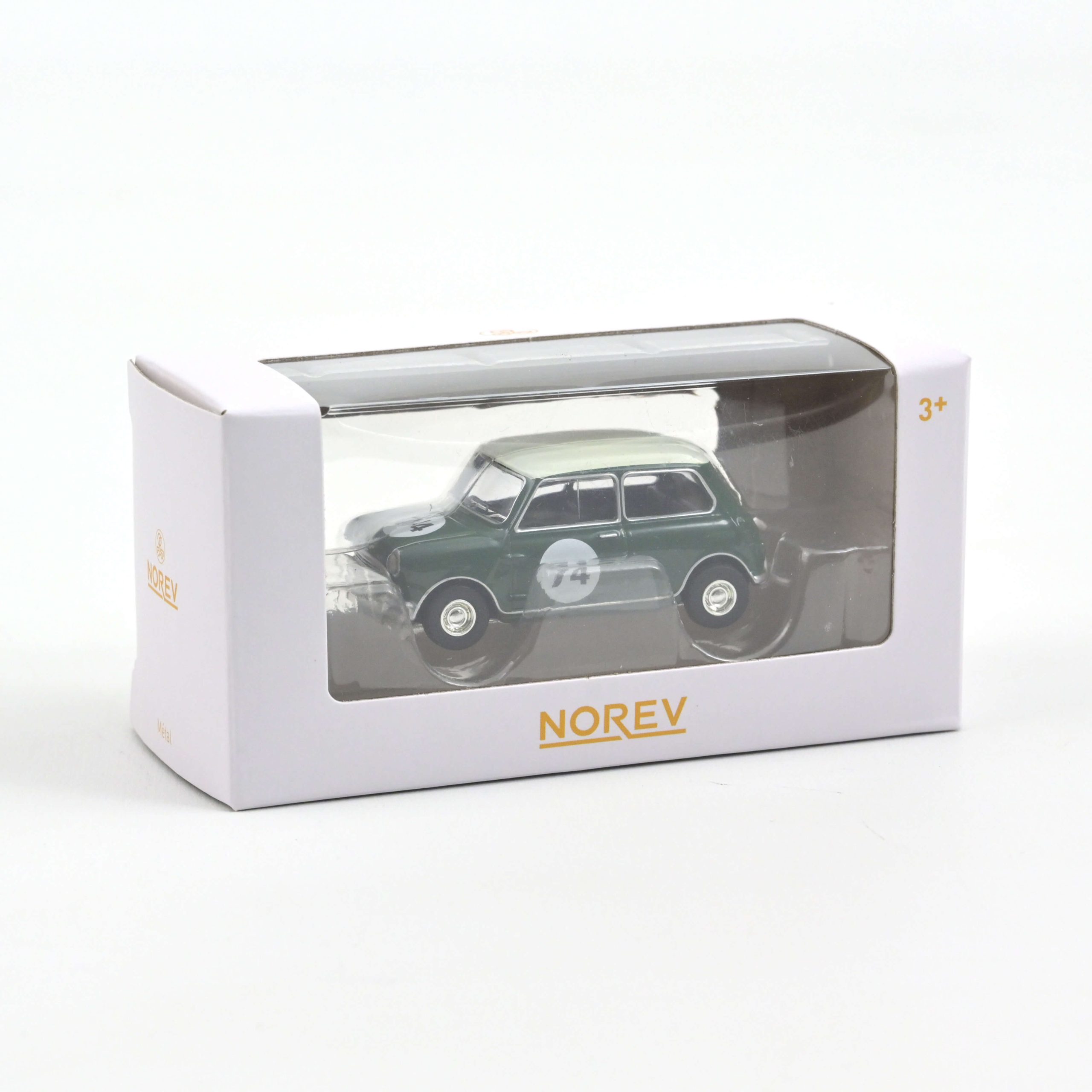 Mini Cooper S 1964 Almond Green with number 74 - Slika 2