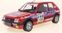PEUGEOT 205 GTI 1,6L RED #132 DELECOUR/PAUWELS RALLYE MONTE CARLO