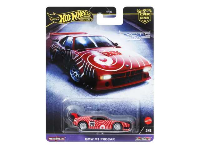 BMW M1 Pro Car *Car Culture Exotic Envy*, red/white