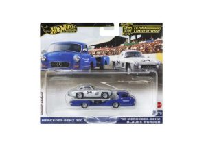 Mercedes Benz 300SL & Mercedes Benz blue wonder truck