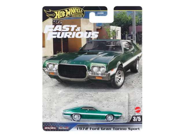 Ford Gran Torino Sport, green/white stripe 3/5
