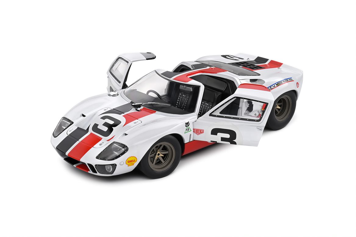 FORD GT40 MK.1 ERIC DEAN DESIGN WHITE 2015 - Slika 9