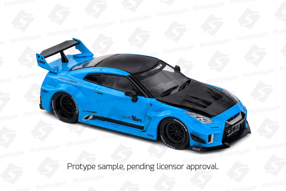 NISSAN GTR35 LBWK SILHOUETTE MIAMI BLUE 2019 - Slika 8