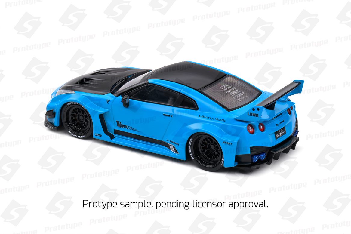 NISSAN GTR35 LBWK SILHOUETTE MIAMI BLUE 2019 - Slika 6