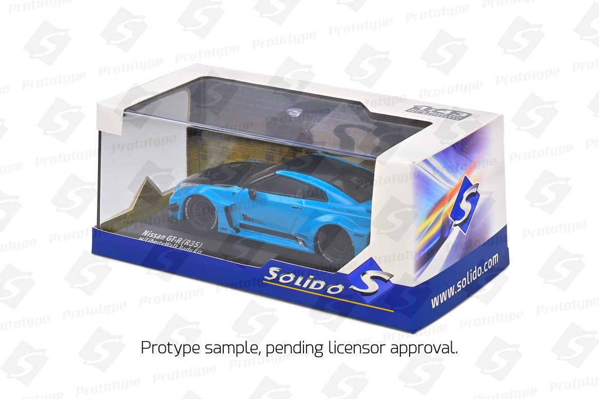 NISSAN GTR35 LBWK SILHOUETTE MIAMI BLUE 2019 - Slika 5