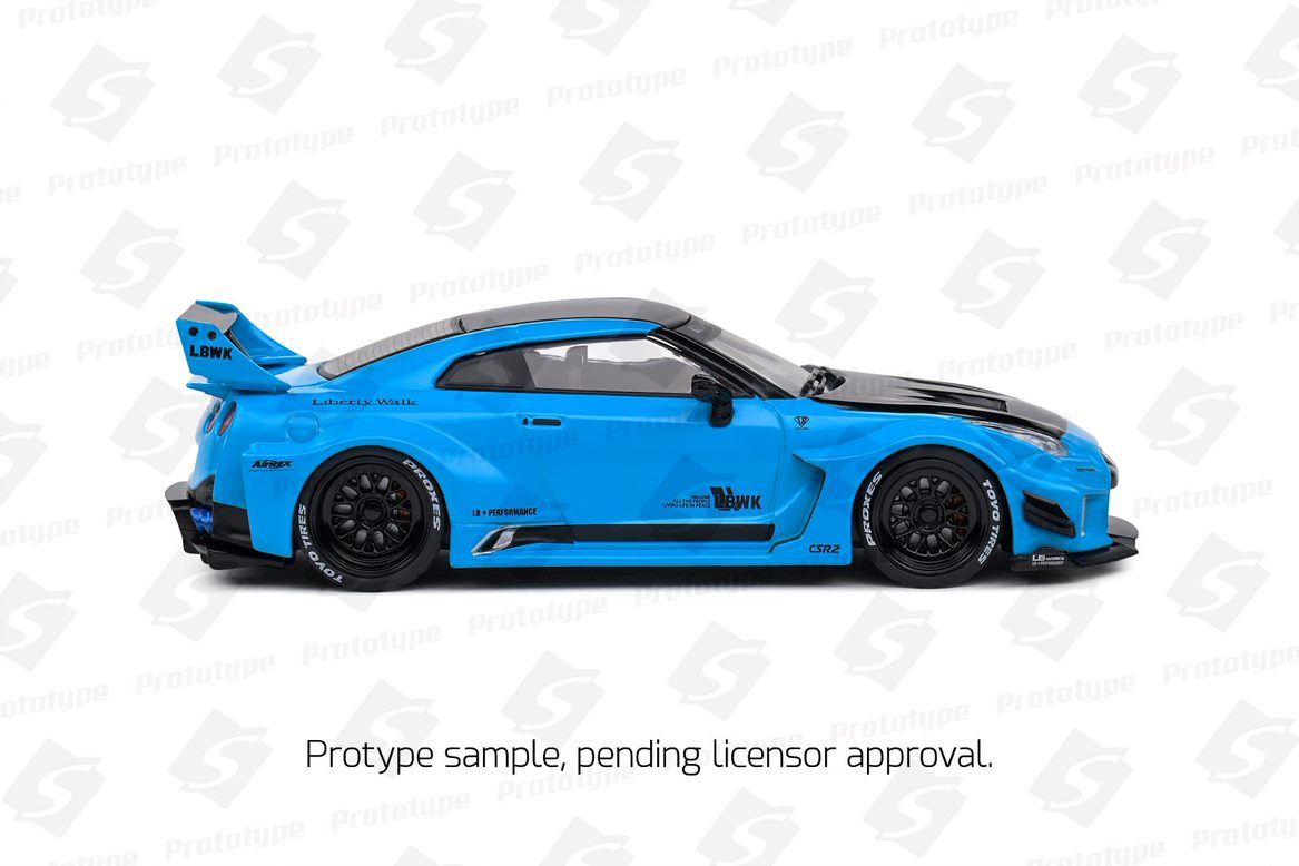 NISSAN GTR35 LBWK SILHOUETTE MIAMI BLUE 2019 - Slika 2