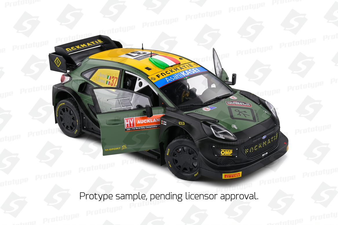 FORD PUMA RALLY1 HYBRID BLACK #7 BERTELLI/GRANAI RALLY NEW ZEALAND - Slika 7