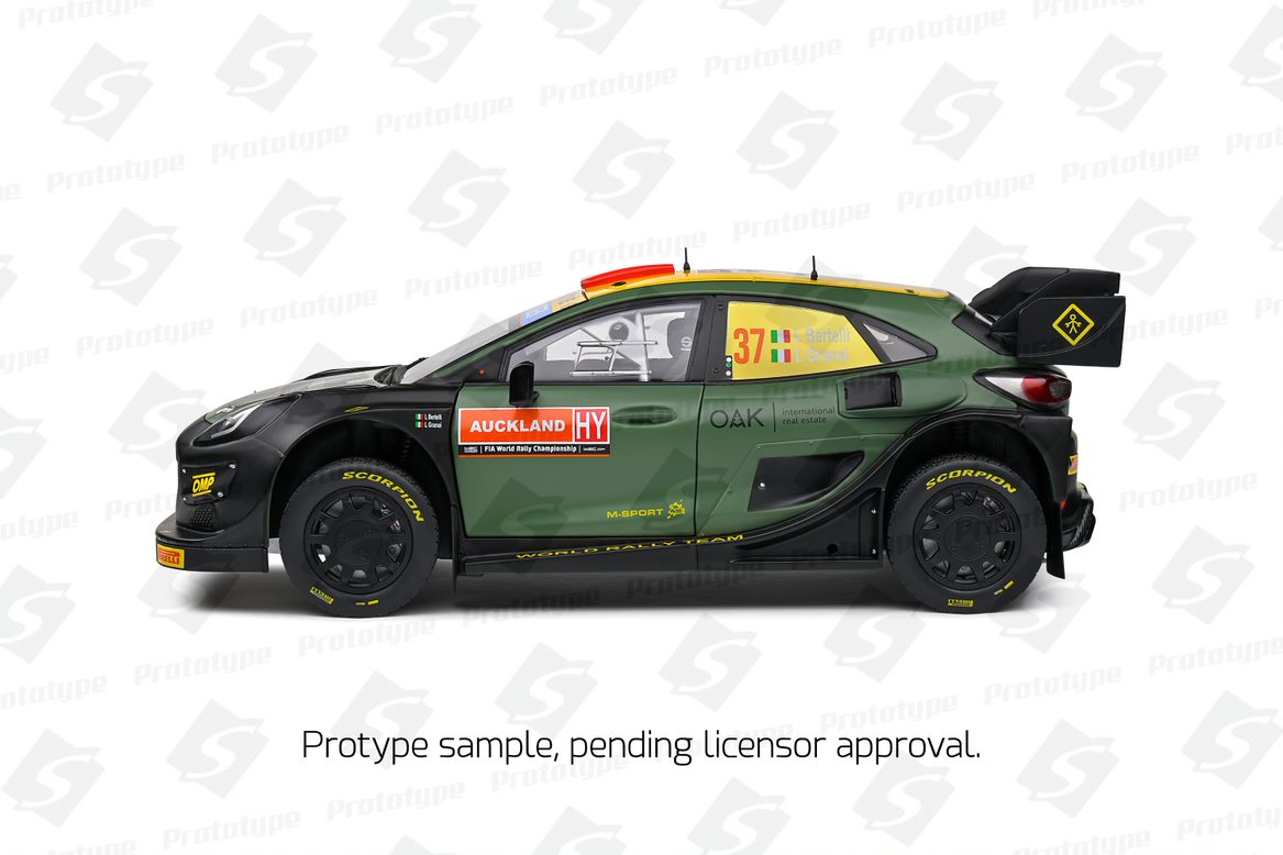 FORD PUMA RALLY1 HYBRID BLACK #7 BERTELLI/GRANAI RALLY NEW ZEALAND - Slika 3