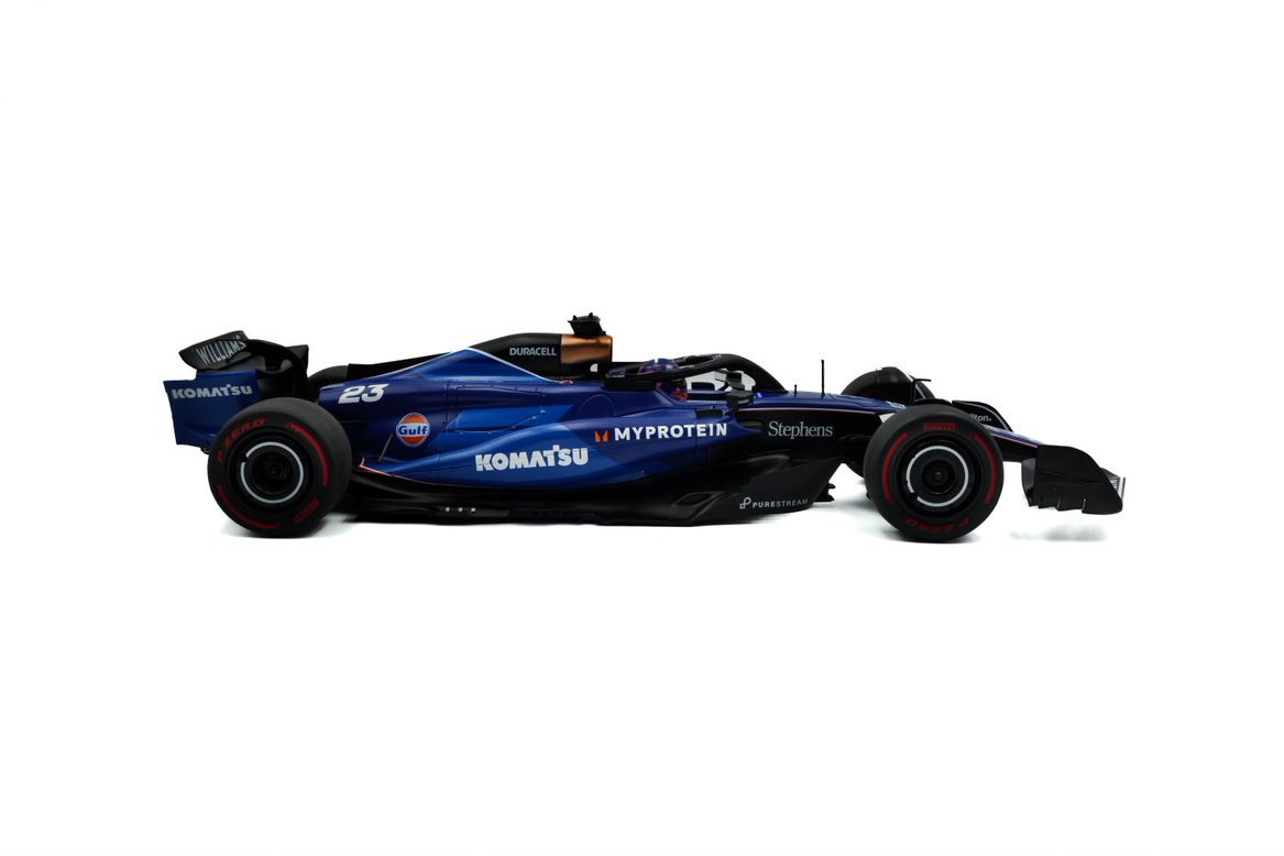 WILLIAMS F1 TEAM FW46 BLUE A.ALBON SAUDI ARABIA GP 2024 - Slika 2
