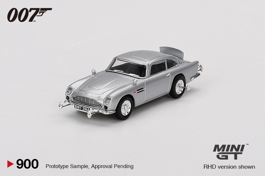 ASTON MARTIN DB5 GOLDFINGER ENGLISH BLISTER PACKAGING 1965