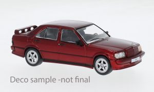 Mercedes 190 E 2.3 16V ‘custom’, rot, 1984