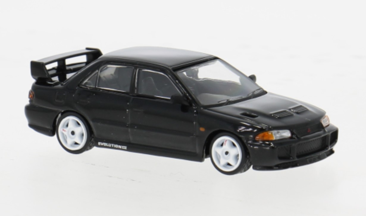 Mitsubishi Lancer GSR Evolution III, schwarz