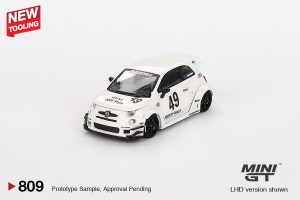 FIAT 595 ABARTH LB-WORKS X ABAS WORKS GARA WHITE 2024