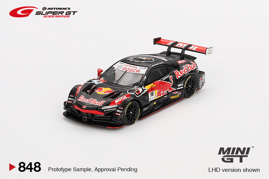HONDA NSX GT #16 RED BULL MOTUL MUGEN SUPER GT SERIES 2022