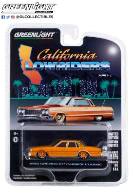 Chevrolet Caprice Classic with Continental Kit *California Lowriders Series 2*, custom kandy orange 1990