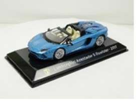 Lamborghini Aventador S Roadster, blue 2017