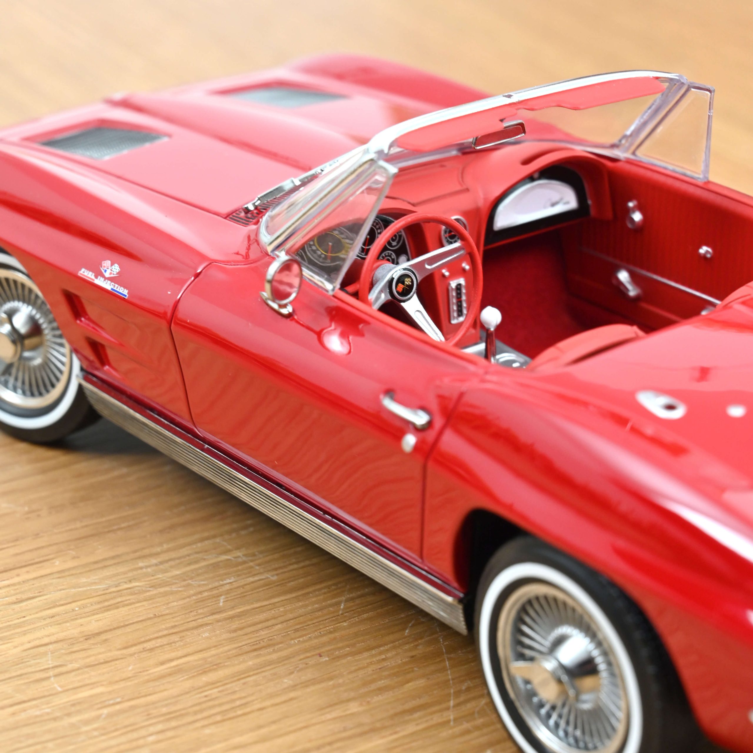 Chevrolet Corvette Sting Ray Cabriolet 1963 Riverside Red - Slika 2