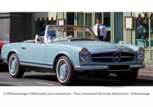 Mercedes-Benz 230 SL (W113) 1963 Horizon Blue