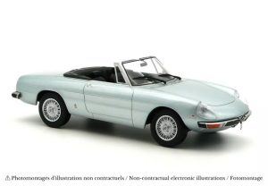 Alfa Romeo 2000 Spider 1973 Silvergrey metallic