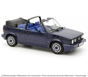VW Golf I Cabriolet Quartett 1992 Inca Blue