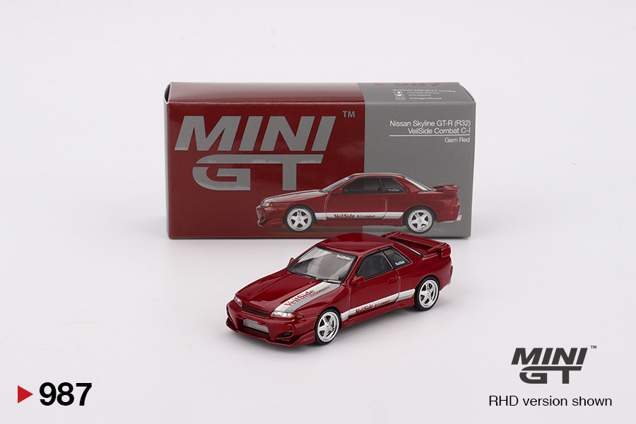 NISSAN SKYLINE GT-R (R32) VEILSIDE COMBAT C-I GEM RED 2011 - Slika 4