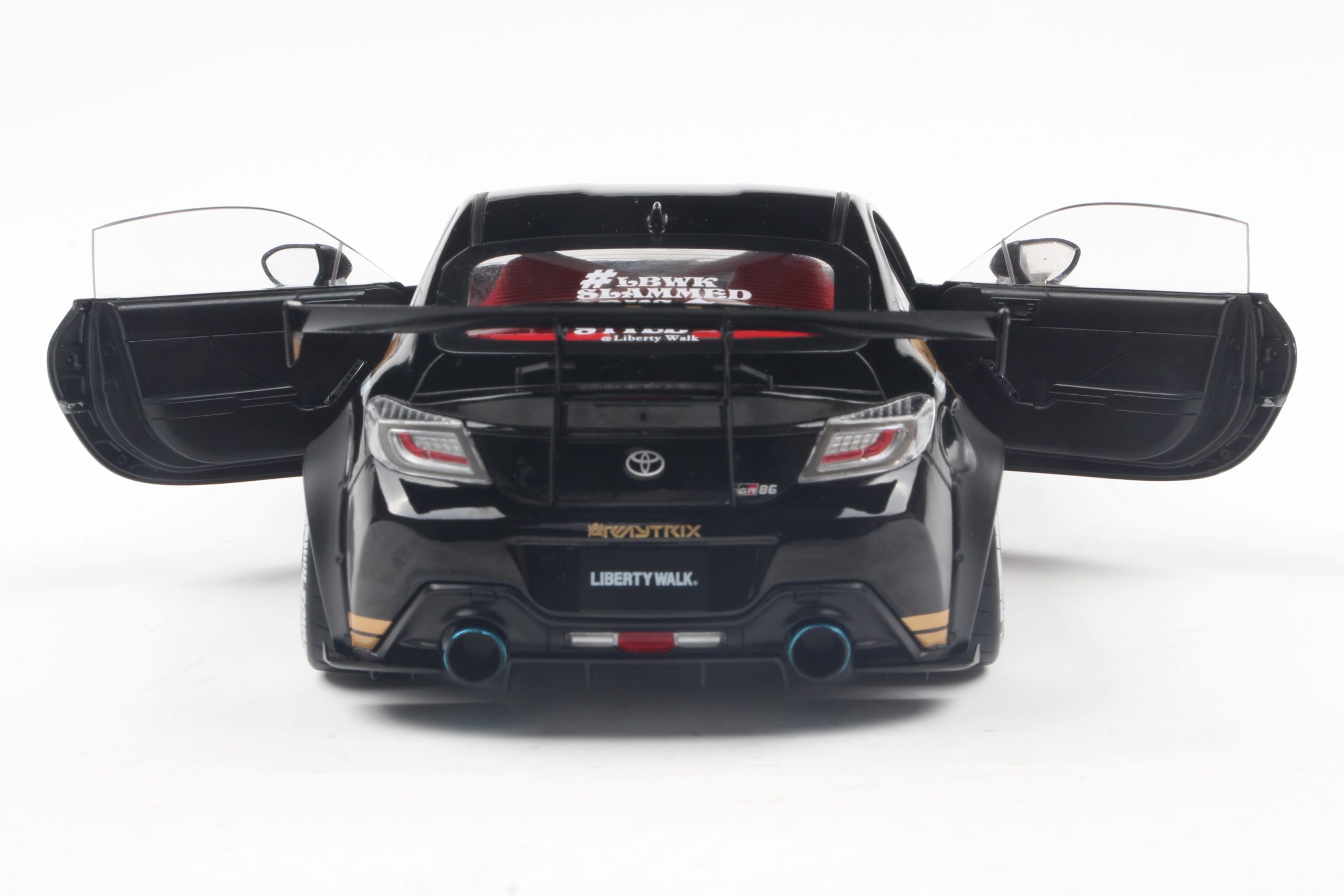 TOYOTA GR86 LIBERTY WALK BODY KIT BLACK & GOLD 2024 - Slika 2