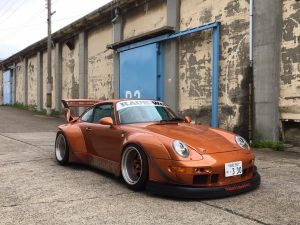 PORSCHE RWB BODYKIT PHANTOM ORANGE METALLIC 2016
