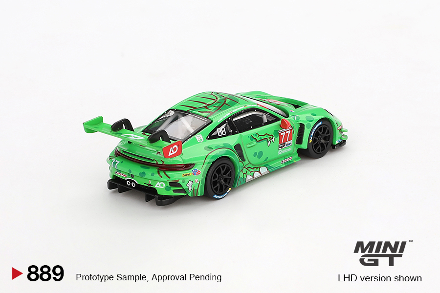 PORSCHE 911 (992) GT3 R #77 AO RACING DAYTONA 24 HRS 2ND PLACE 2024 - Slika 2